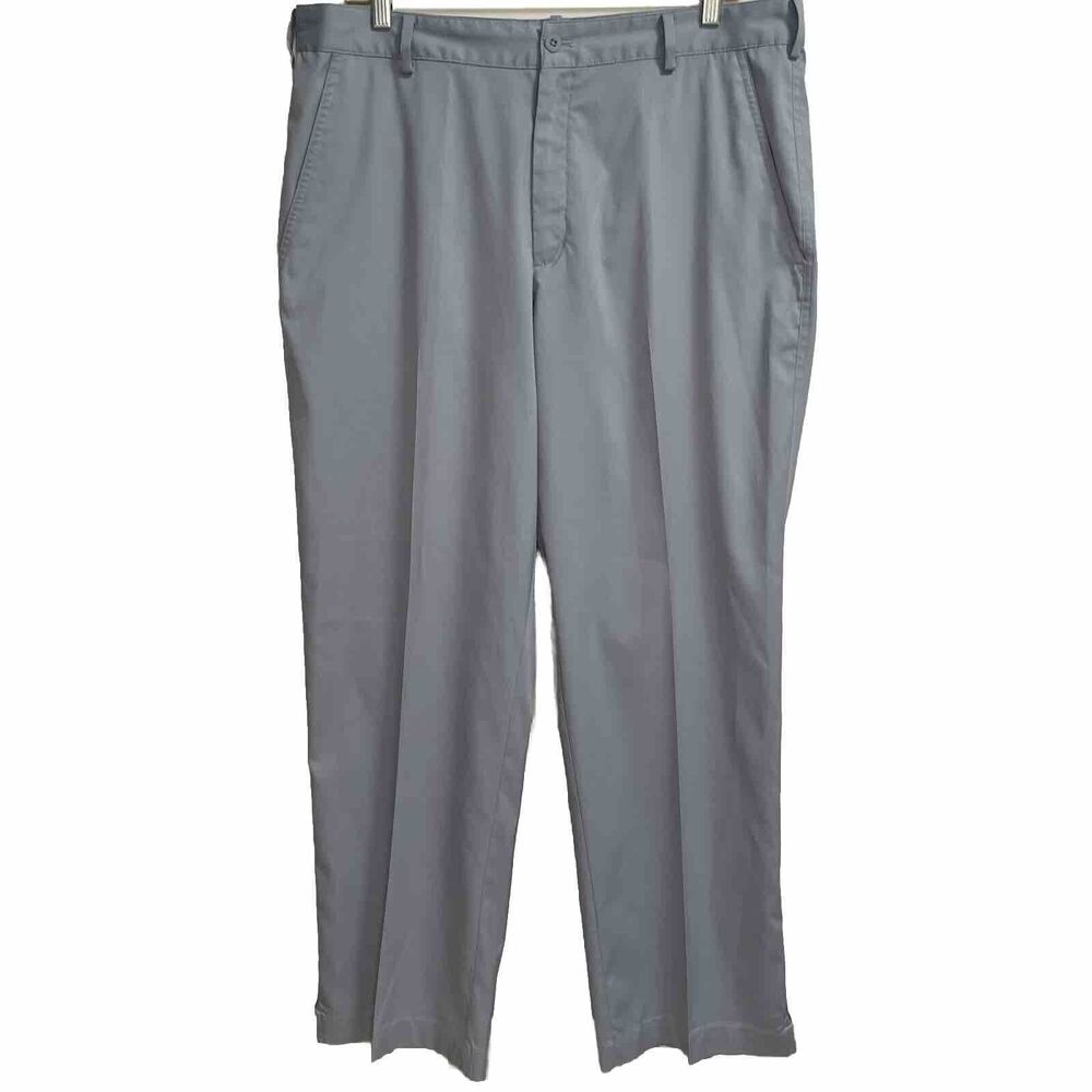 Nike Golf Pants Dri-FIT UV Standard Fit Mens Light Blue Lightweight 34x30